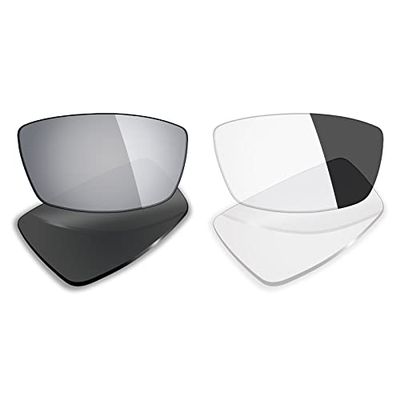Mryok 2 Pair Polarized Replacement Lenses for Oakley Canteen 2006 Sunglass - Options