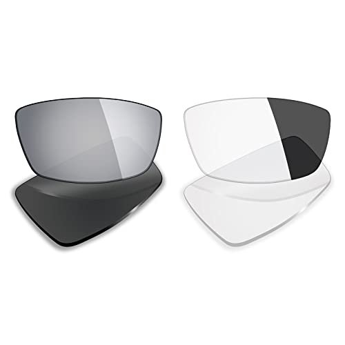 Mryok 2 Pair Polarized Replacement Lenses for Oakley Canteen 2006 Sunglass - Options
