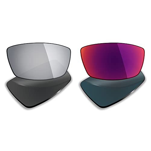 Mryok 2 Pair Polarized Replacement Lenses for Oakley Canteen 2006 Sunglass - Options