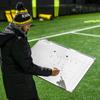 FORZA 35in x 24in Double-Sided Sports Coaching Whiteboard | 13 Sport Options - Dry Erase Board Equipped with Magnetic Markers, Pen & Eraser (Rugby, Without Carry Bag) view 4