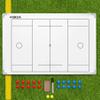 FORZA 35in x 24in Double-Sided Sports Coaching Whiteboard | 13 Sport Options - Dry Erase Board Equipped with Magnetic Markers, Pen & Eraser (Lacrosse, Without Carry Bag) view 1