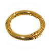 West Coast Paracord Metal Spring Gate O-Rings - Make Jewelry, Accessories, Apparel, and More (Gold, 3/4 Inch - 25 Pack) view 2