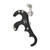 Archery 4 Finger Release Aids Handle Caliper Thumb Trigger Grip Compound Bow view 3