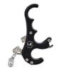 Archery 4 Finger Release Aids Handle Caliper Thumb Trigger Grip Compound Bow view 4