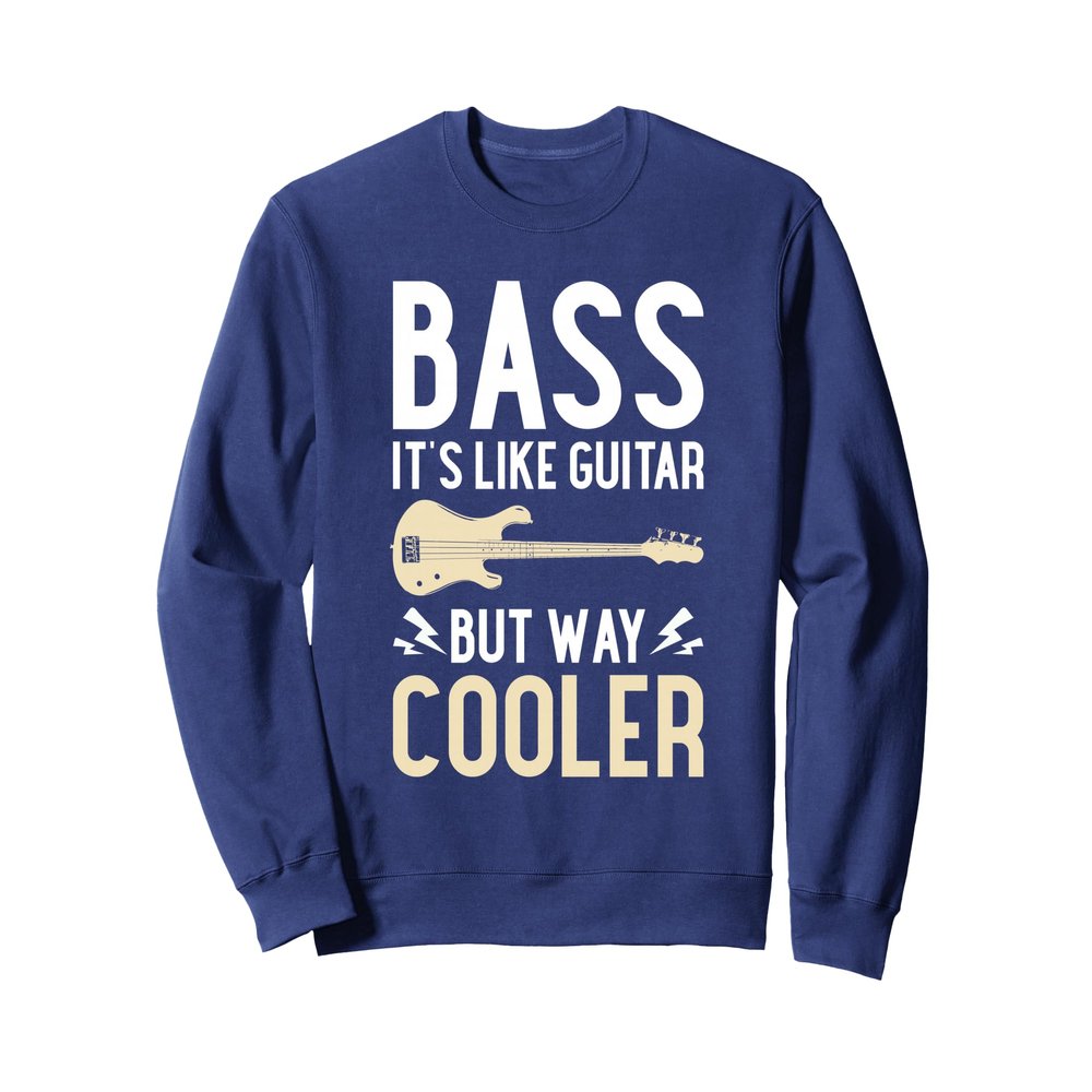 Bass Guitar Guitarist Guitar Player Sweatshirt