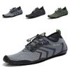 Cheston Mens Barefoot Quick Dry Aqua Water Shoe(8 Women / 6 Men, Grey2) view 1