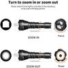 Odepro KL52IR-Pro 850nm IR Illuminator Flashlight for Night Vision Hunting, Focus Adjustable Infrared Scope Mounted Light with Stepless Dimmer Switch, for Coyote Hog Predator Hunting view 3