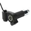 Bike Throttle Grip LCD Screen Twist Throttle Accelerator Handle Grips with Cable and Key Knock for Electric Bicycle Skateboard(Silver) view 4