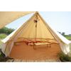 UNISTRENGH 4 Seasons Large Luxury Bell Tents Glamping Waterproof Cotton Canvas Yurt Family Tents for Outdoor Camping Hiking Birthday Party (Diameter: 4M/13.1ft) view 4