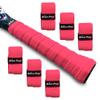 Alien Pros Tennis Racket Grip Tape (6 Grips) - Precut and Dry Feel Tennis Grip - Tennis Overgrip Grip Tape Tennis Racket - Wrap Your Racquet for High Performance (6 Grips, Red) view 1