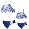 Baby Girls Swimsuits Mommy and Me Swimsuits 2 Pieces Family Matching Swimsuit view 2
