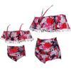 Baby Girls Swimsuits Mommy and Me Swimsuits 2 Pieces Family Matching Swimsuit view 2