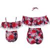 Baby Girls Swimsuits Mommy and Me Swimsuits 2 Pieces Family Matching Swimsuit view 3
