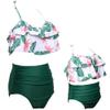Baby Girls Swimsuits Mommy and Me Swimsuits 2 Pieces Family Matching Swimsuit view 2
