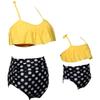 Baby Girls Swimsuits Mommy and Me Swimsuits 2 Pieces Family Matching Swimsuit view 2