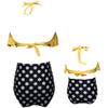 Baby Girls Swimsuits Mommy and Me Swimsuits 2 Pieces Family Matching Swimsuit view 3