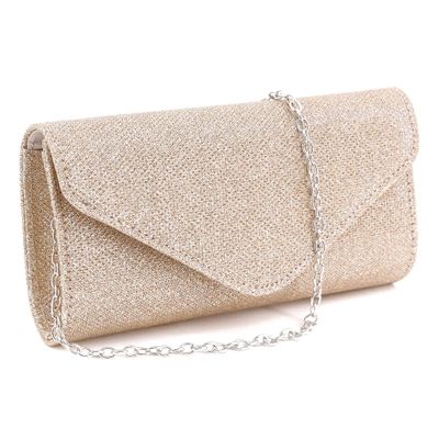 Naimo Womens Paillette Shoulder Envelope Evening Purse Wedding Party Clutch Bag