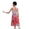118141008 Girls Camisole Ballet Leotards Back Cross Dance Leotards (XL, Fog Blue) view 2