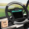 10L0L Golf Cart Steering Wheel Cover for Yamaha G29 & Club Car DS Precedent - 14" Premium Leather Anti-Slip Grip | UV-Resistant & Easy Installation view 1