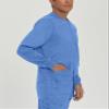Landau ProFlex Tailored Fit Stretch 3-Pocket Warm-Up Scrub Jacket for Men 3170 view 2
