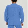 Landau ProFlex Tailored Fit Stretch 3-Pocket Warm-Up Scrub Jacket for Men 3170 view 3