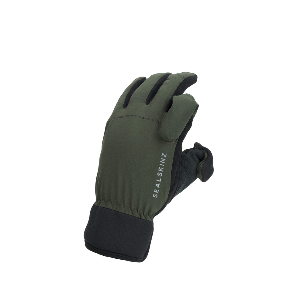 SEALSKINZ Stanford Waterproof All Weather Sporting Glove, Olive/Grey, S