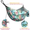 Gold Armour Camping Hammock - XL Double Hammock Portable Hammock Camping Accessories Gear for Outdoor Indoor with Tree Straps, USA Based Brand (Hawaii Blue) view 2