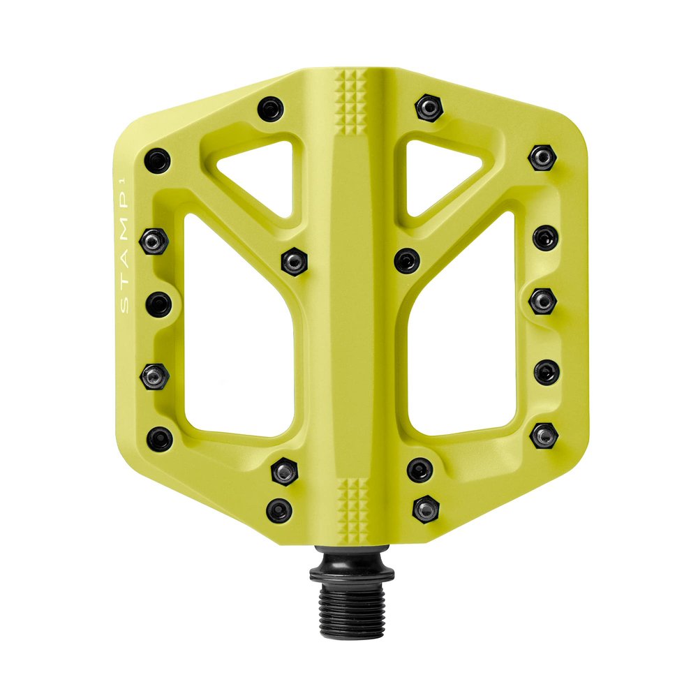 Crankbrothers MTB Pedals Stamp 1 Small Citron