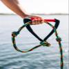 Liquid Force 2025 DLX 9" (Rasta) Wakesurf Rope and Handle view 2