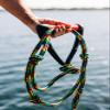 Liquid Force 2025 DLX 9" (Rasta) Wakesurf Rope and Handle view 3