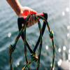 Liquid Force 2025 DLX 9" (Rasta) Wakesurf Rope and Handle view 4