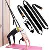 Waist Back Bend Assist Trainer-Door Flexibility Tensile Multifunction Yoga Stretching Leg , Ligament Back Posture Corrector Workout, for Pilates, Dance, Yoga, Gymnastics, Cheerleading, Splits (Black) view 2