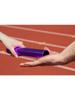 Zhehao 3 Pcs Aluminum Track Field Relay Baton Race Batons Equipments Running Track Relay Batons Suitable for Sports Outdoor Practice Athlete Students Office Field Race Tools(Purple) view 3