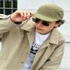 CLAPE 5 Panel Hat for Men, Quick Drying Sun Hat Unique Design Short Brim Bump Cap view 3