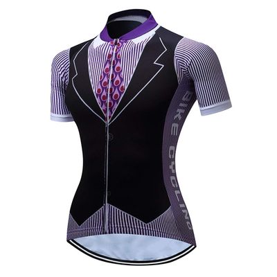 Women's Cycling Jersey Bike Short Sleeve Tops Quick Dry Bicycle Clothing for Sport