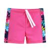 Girls Two Piece Swimsuit Floral UPF 50+ Rash Guard Set Kids Swimwear S200_NavyFlower_12A Navy Flower view 4
