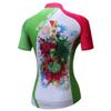 Women's Cycling Jersey Bike Short Sleeve Tops Quick Dry Bicycle Clothing for Sport view 2