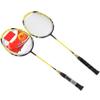 VGEBY Sport Badminton Racket, 1Pair Shaft Badminton Racket Set High-Strength luminium Alloy Battledore with Carry Bag Badminton, Tennis Supplies view 4