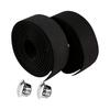 Alomejor Handlebar Tape Handle Tape Wraps with 2 Plugs 2PCS Cycling Handle Wraps for Mountain Road Bike(Black) view 1