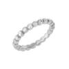 Silverly Sterling Silver Beaded Stacking Ring for Women - Textured 925 Silver Ball Bead Ring for Men - Simple Minimalist Thin Band Rings - Boho Jewelry - Slim Stackable Design view 1