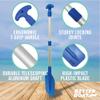 Boat Paddle Telescoping Plastic Collapsible Oar, Kayak, Jet Ski, Rafting, Mini Canoe Paddles, Tubing Floats, Rowing Safety Accessories for Kids and Adults, 1-Pack view 4