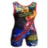 TRI-TITANS Indomitable Spirit Wrestling Singlet Youths Children and Mens sizes (Adult XXXL: 240+) view 2