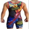 TRI-TITANS Indomitable Spirit Wrestling Singlet Youths Children and Mens sizes (Adult XXXL: 240+) view 4