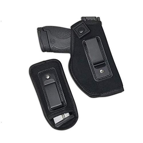 CH Neoprene Concealed Carry IWB Pistol Holster with Magazine Holder Pouch One Size Fits All