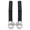 2Pcs Bicycle Handlebar Ends Bars, Bicycle Handle Bar End Bike Pad Cushion Aluminum Alloy Cycling Replacement Accessory(Black) view 1