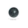 OHAYA Chinese Marble Natural 3.5 cm Hand Balls Black Gray Health Exercise Stress Balls Baoding Balls Relieve Hand Exercise (with Blue Bag) view 2