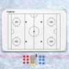 FORZA 35in x 24in Double-Sided Sports Coaching Whiteboard | 13 Sport Options - Dry Erase Board Equipped with Magnetic Markers, Pen & Eraser (Hockey, Without Carry Bag) view 1