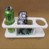 APF Marine Coke Green Double Beverage Cup Holder w Storage Box Catch All view 1