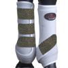 HILASON Large Horse Medicine Sports Boots Rear Hind Leg view 1