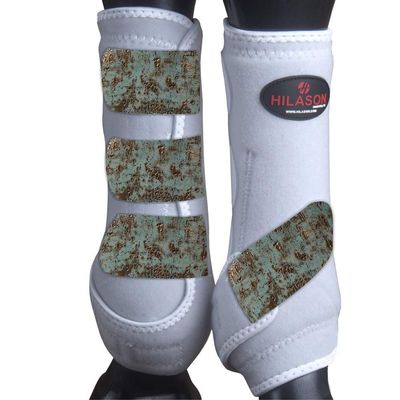 HILASON Large Horse Medicine Sports Boots Rear Hind Leg